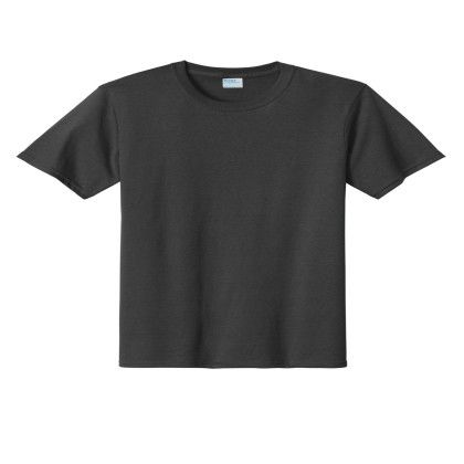 Custom Port & Company Essential Tee - Charcoal Custom Port & Company Essential Tee - Charcoal