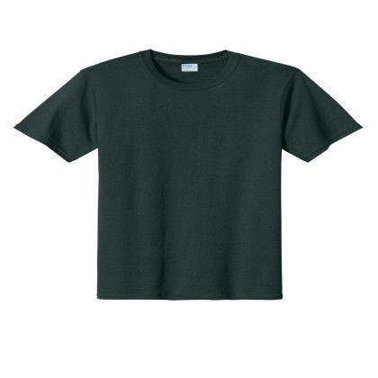 Custom Port & Company Essential Tee - Dark Green Custom Port & Company Essential Tee - Dark Green