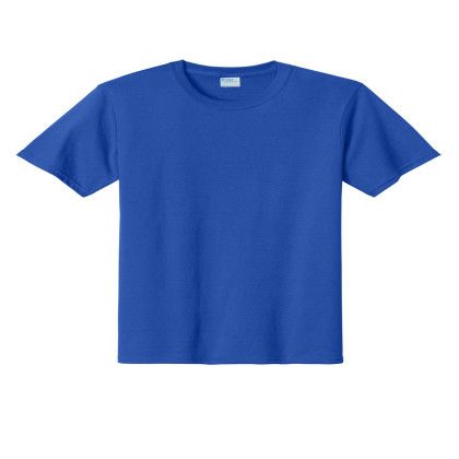 Custom Port & Company Essential Tee - Royal Blue Custom Port & Company Essential Tee - Royal Blue