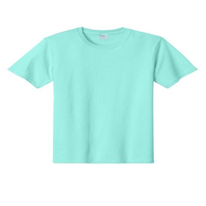 Custom Port & Company Essential Tee - True Celadon Custom Port & Company Essential Tee - True Celadon
