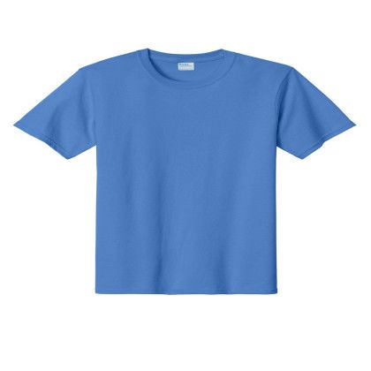 Custom Port & Company Essential Tee - Ultramarine Blue Custom Port & Company Essential Tee - Ultramarine Blue