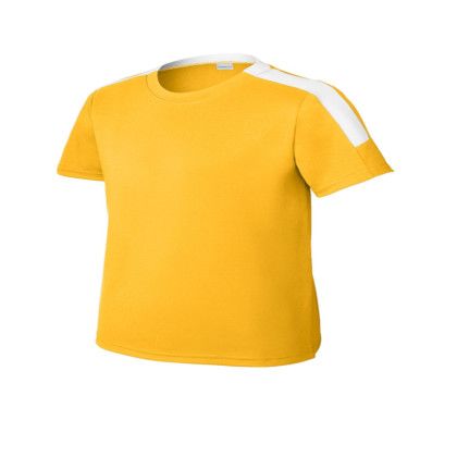 custom Sport-Tek Youth Competitor United Crew - Gold/white custom Sport-Tek Youth Competitor United Crew - Gold/white