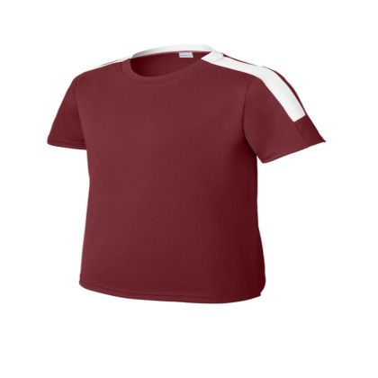 custom Sport-Tek Youth Competitor United Crew - Maroon/white custom Sport-Tek Youth Competitor United Crew - Maroon/white