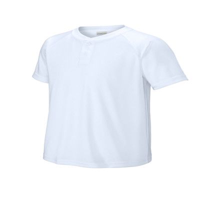 custom Sport-Tek Youth PosiCharge Competitor 2-Button Henley - White custom Sport-Tek Youth PosiCharge Competitor 2-Button Henley - White