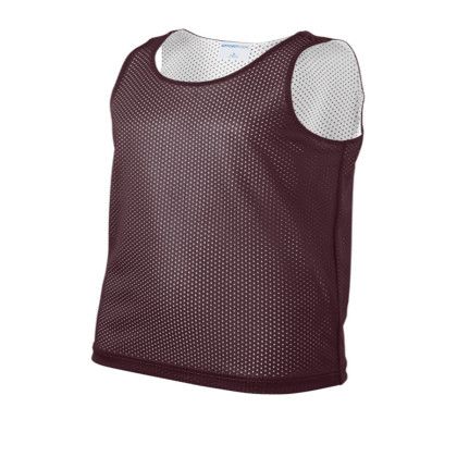 Sport-Tek Youth PosiCharge Reversible Mesh Tank - Maroon/white Sport-Tek Youth PosiCharge Reversible Mesh Tank - Maroon/white