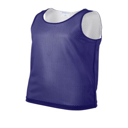 Sport-Tek Youth PosiCharge Reversible Mesh Tank - Purple/white Sport-Tek Youth PosiCharge Reversible Mesh Tank - Purple/white