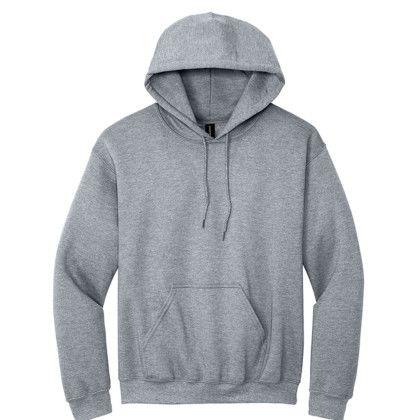 Custom Adult Blend Hooded Pullover Sweatshirt - Gildan - Sport grey