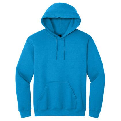 Custom Adult Blend Hooded Pullover Sweatshirt - Gildan - Sapphire
