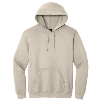 Custom Adult Blend Hooded Pullover Sweatshirt - Gildan - Sand