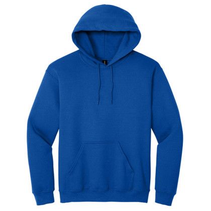 Custom Adult Blend Hooded Pullover Sweatshirt - Gildan - Royal