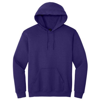 Custom Adult Blend Hooded Pullover Sweatshirt - Gildan - Purple