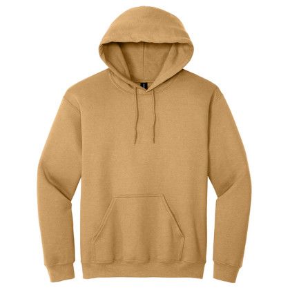 Custom Adult Blend Hooded Pullover Sweatshirt - Gildan - Old gold