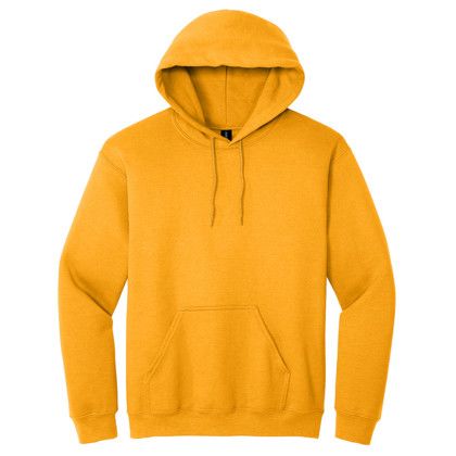Custom Adult Blend Hooded Pullover Sweatshirt - Gildan - Gold