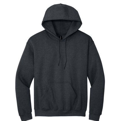 Custom Adult Blend Hooded Pullover Sweatshirt - Gildan - Dark Heather
