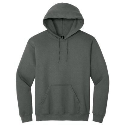 Custom Adult Blend Hooded Pullover Sweatshirt - Gildan - Charcoal