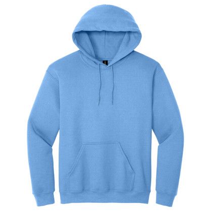 Custom Adult Blend Hooded Pullover Sweatshirt - Gildan - Carolina blue