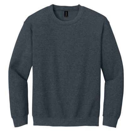 Custom Gildan - Heavy Blend Crewneck Sweatshirt - Dark Heather Custom Gildan - Heavy Blend Crewneck Sweatshirt - Dark Heather