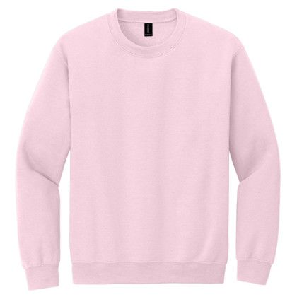 Custom Gildan - Heavy Blend Crewneck Sweatshirt - Light pink Custom Gildan - Heavy Blend Crewneck Sweatshirt - Light pink