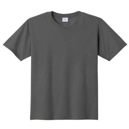 Custom Port & Company Fan Favorite Tee - Charcoal Custom Port & Company Fan Favorite Tee - Charcoal