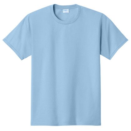 Custom Port & Company Fan Favorite Tee - Light Blue Custom Port & Company Fan Favorite Tee - Light Blue