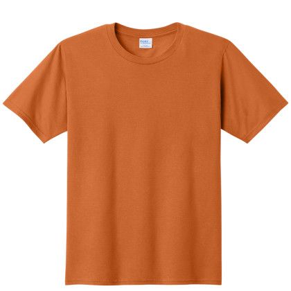 Custom Port & Company Fan Favorite Tee - Texas Orange Custom Port & Company Fan Favorite Tee - Texas Orange