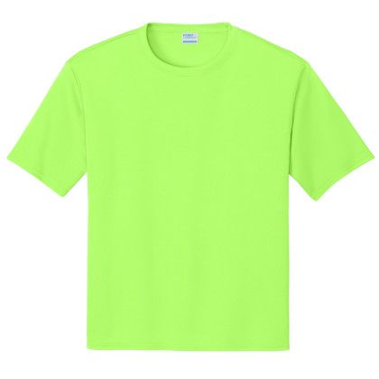 Custom Port & Company Performance Tee - Neon Green Custom Port & Company Performance Tee - Neon Green