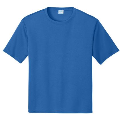 Custom Port & Company Performance Tee - Royal Custom Port & Company Performance Tee - Royal