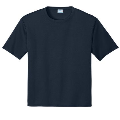 Custom Port & Company Performance Tee - True Navy Custom Port & Company Performance Tee - True Navy
