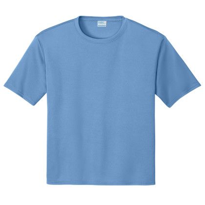 Custom Port & Company Performance Tee - Carolina Blue Custom Port & Company Performance Tee - Carolina Blue