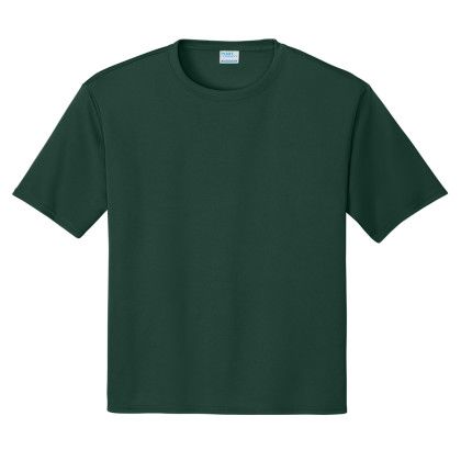 Custom Port & Company Performance Tee - Dark Green Custom Port & Company Performance Tee - Dark Green