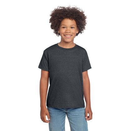 Custom Gildan Youth Softstyle T-Shirt - Dark Heather