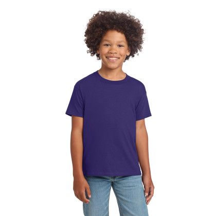 Custom Gildan Youth Softstyle T-Shirt - Purple