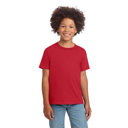 Custom Gildan Youth Softstyle T-Shirt - Red