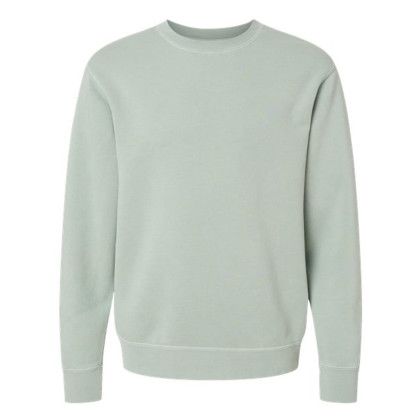 Custom Independent Trading Co. Full Color Midweight Pigment Dyed Crew Neck Sweatshirt - Pigment sage Custom Independent Trading Co. Full Color Midweight Pigment Dyed Crew Neck Sweatshirt - Pigment sage