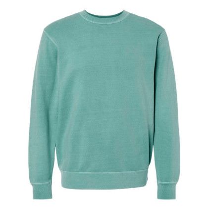 Custom Independent Trading Co. Full Color Midweight Pigment Dyed Crew Neck Sweatshirt - Pigment mint Custom Independent Trading Co. Full Color Midweight Pigment Dyed Crew Neck Sweatshirt - Pigment mint