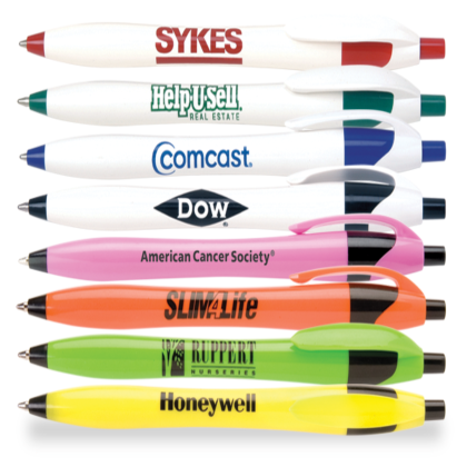Custom Mayflower Pen- White with Green