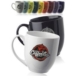 Custom Color Bistro 16 oz Glossy Coffee Mug Custom Color Bistro 16 oz Glossy Coffee Mug