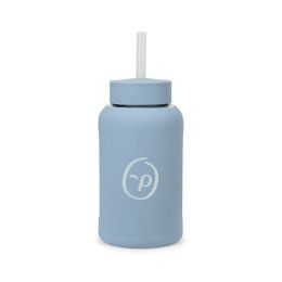 Custom Axis Glass Straw Bottle - 21 oz - Slate blue Custom Axis Glass Straw Bottle - 21 oz - Slate blue