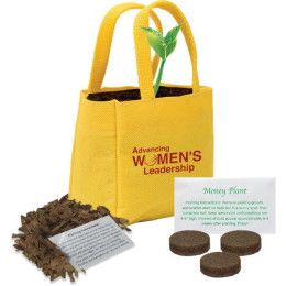 Custom Sprout Tote Bag - Yellow Custom Sprout Tote Bag - Yellow