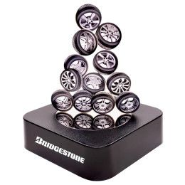Custom Tires & Wheels Magnetic Sculpture Block Custom Tires & Wheels Magnetic Sculpture Block