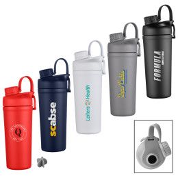 Custom Promix 26 oz. Vacuum Insulated Shaker Bottle - All colors