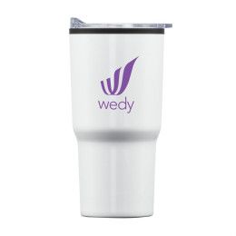 Custom Bexley Tumbler - 20 oz - White Custom Bexley Tumbler - 20 oz - White