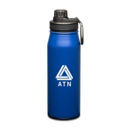 Custom Cienega SS Bottle with Twist Chug Lid - 27 oz - Royal Blue