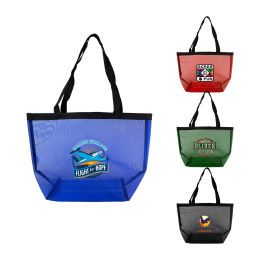 Custom Recycled Mesh Grocery Tote - All Colors