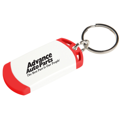 Custom On The Edge Key Tag - Red Custom On The Edge Key Tag - Red