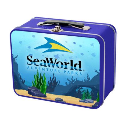 Custom Black History Month Retro Lunch Box - Blue Custom Black History Month Retro Lunch Box - Blue
