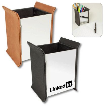 Custom Executive Pu Leather Pen Holder - All Color Custom Executive Pu Leather Pen Holder - All Color