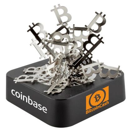 Custom Bitcoin Magnetic Sculpture Custom Bitcoin Magnetic Sculpture