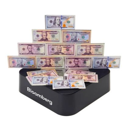 Custom Bank Note Magnetic Sculpture Custom Bank Note Magnetic Sculpture