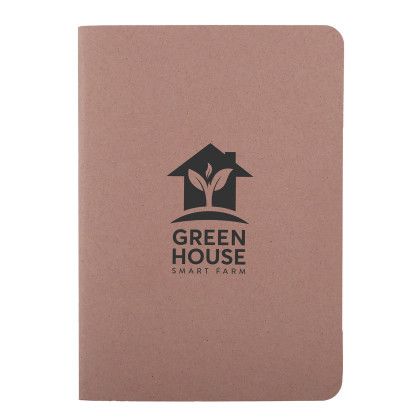 Custom Harvest Fruit Fiber Pocket Notebook - Hazelnut Custom Harvest Fruit Fiber Pocket Notebook - Hazelnut